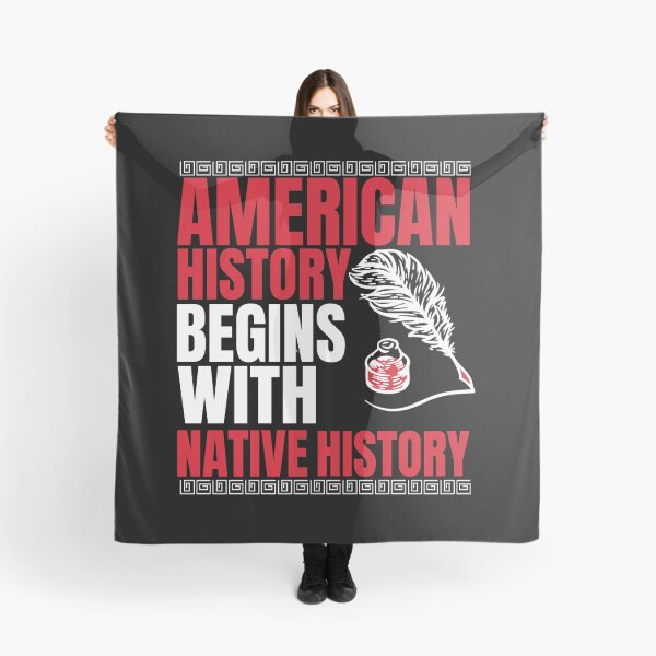 Item preview, American History Begins with Native History designed and sold by YaNative.