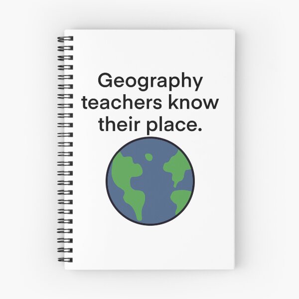 Item preview, Geography teachers know their place. designed and sold by MoonNoa.