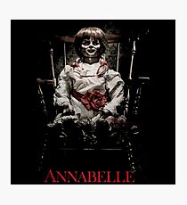 Annabelle the Haunted Doll Photographic Print