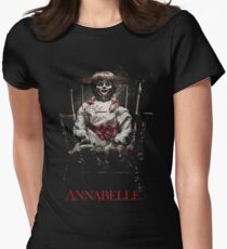 Annabelle the Haunted Doll Women's Fitted T-Shirt