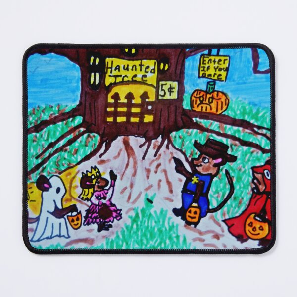 Item preview, HALLOWEEN NIGHT IN THE MOUSE HAMLET designed and sold by JoAnnHayden.