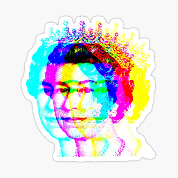 RIP Queen Elizabeth II Sticker