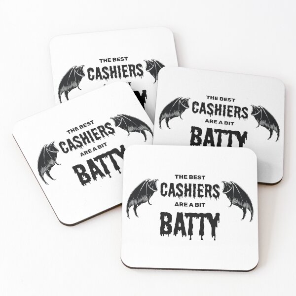 Item preview, The best cashiers are a bit batty halloween spooky bat designed and sold by absolutdesign.