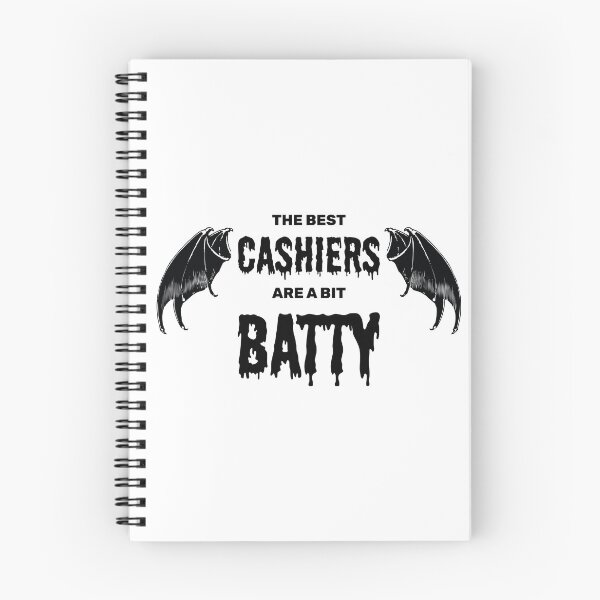Item preview, The best cashiers are a bit batty halloween spooky bat designed and sold by absolutdesign.