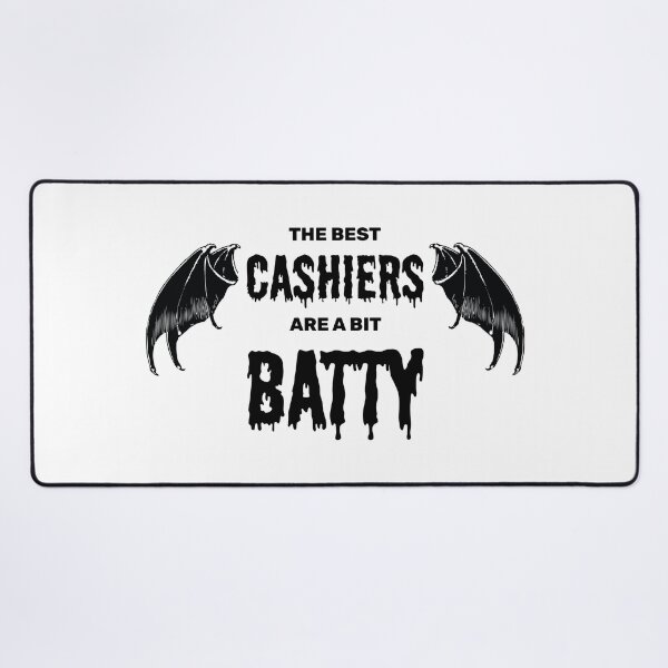 Item preview, The best cashiers are a bit batty halloween spooky bat designed and sold by absolutdesign.
