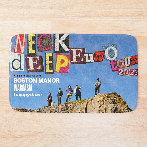 Item preview, neck deep euro tour 2022 masep designed and sold by ulemaBart.