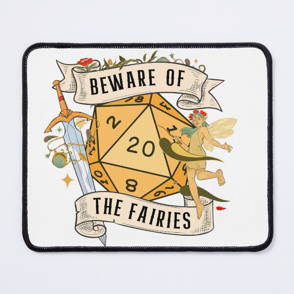 Item preview, FAIRY DICE: Beware of the Fairies, Rpg and Dnd pixie D20. designed and sold by DungeonAtelier.