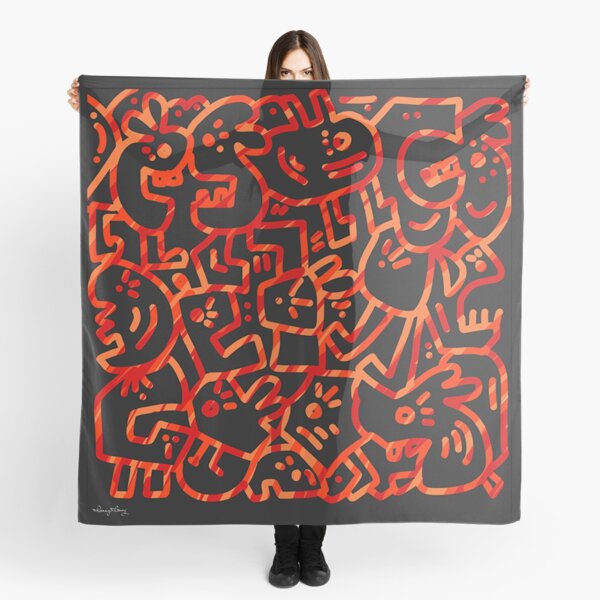 Fun Doodle - Orange Scarf