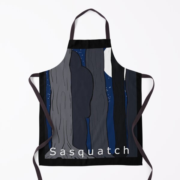 Item preview, Sasquatch Bigfoot Hides in the Trees of the Forest designed and sold by DMcK Designs.