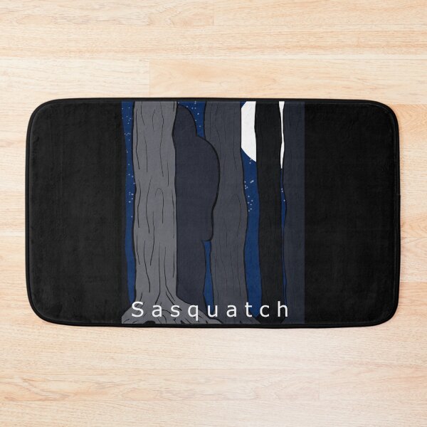 Item preview, Sasquatch Bigfoot Hides in the Trees of the Forest  designed and sold by DMcK Designs.