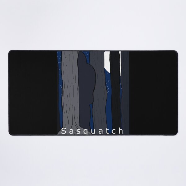 Item preview, Sasquatch Bigfoot Hides in the Trees of the Forest  designed and sold by DMcK Designs.