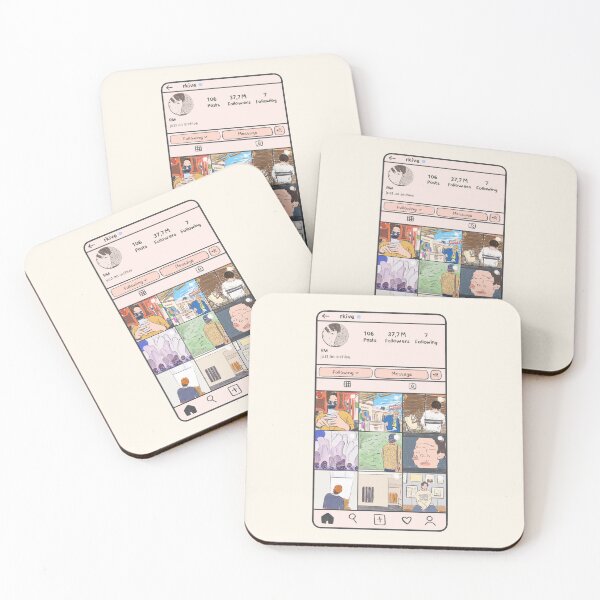Item preview, namjoon instagram designed and sold by MomosDrawing.