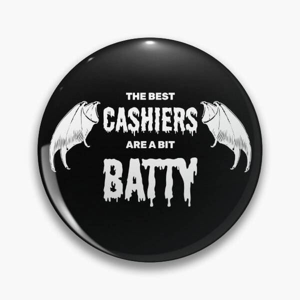 Item preview, The best cashiers are a bit batty halloween spooky bat designed and sold by absolutdesign.