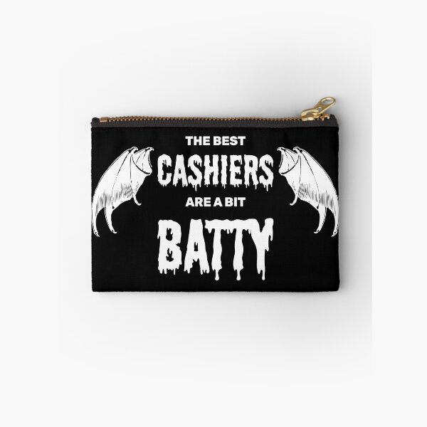 Item preview, The best cashiers are a bit batty halloween spooky bat designed and sold by absolutdesign.