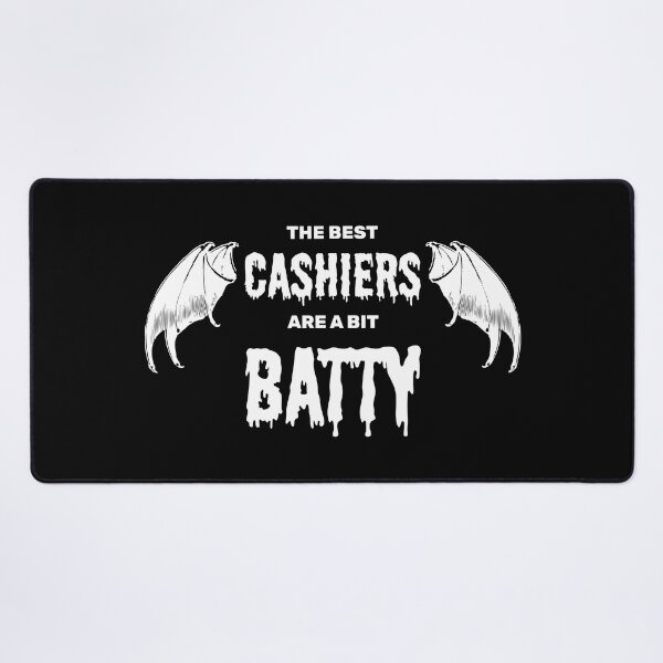 Item preview, The best cashiers are a bit batty halloween spooky bat designed and sold by absolutdesign.