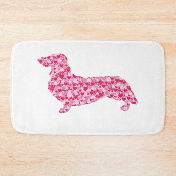 Item preview, Black and Tan Dachshund with Heart | Cute Cartoon Wiener Dog designed and sold by Stevenobinsun.