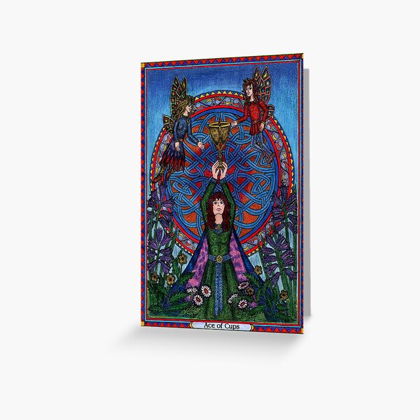 Item preview, The Ace of Cups, Tarot designed and sold by CherrieB.