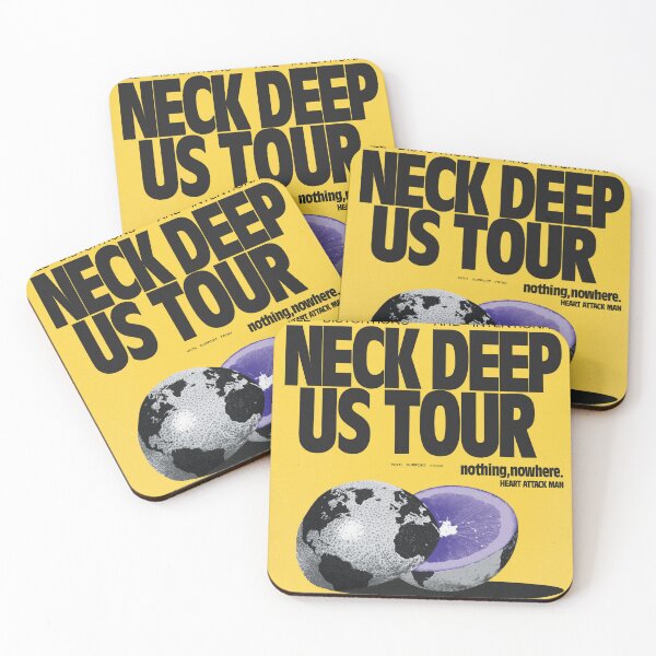 Item preview, neck deep us tour 2022 masep designed and sold by ulemaBart.