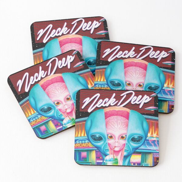 Item preview, neck deep alien tour 2022 masep designed and sold by ulemaBart.