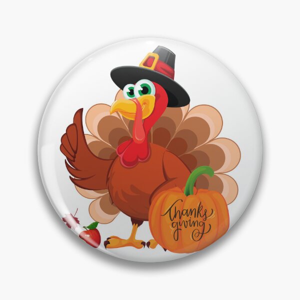 Item preview, Thanksgiving Turkey and Pumpkin designed and sold by silviaol.