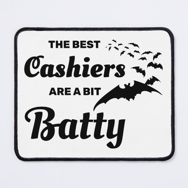 Item preview, The best cashiers are a bit batty halloween spooky bat designed and sold by absolutdesign.