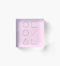 LOONA Logo Acrylblock