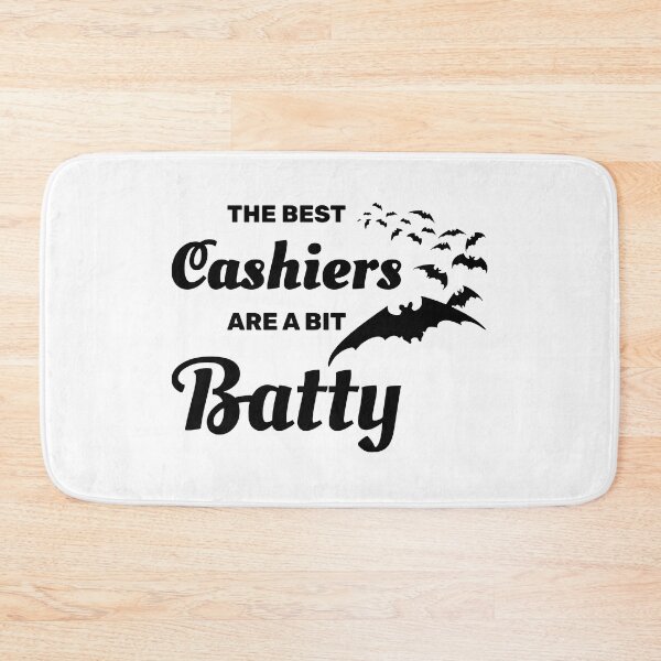 Item preview, The best cashiers are a bit batty halloween spooky bat designed and sold by absolutdesign.