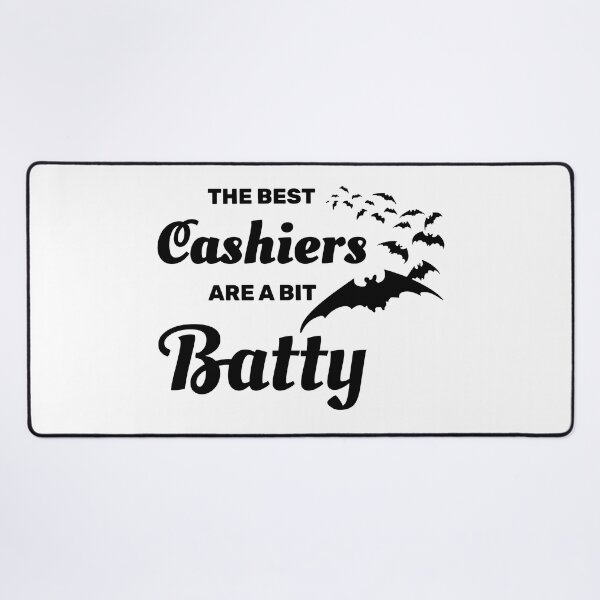 Item preview, The best cashiers are a bit batty halloween spooky bat designed and sold by absolutdesign.