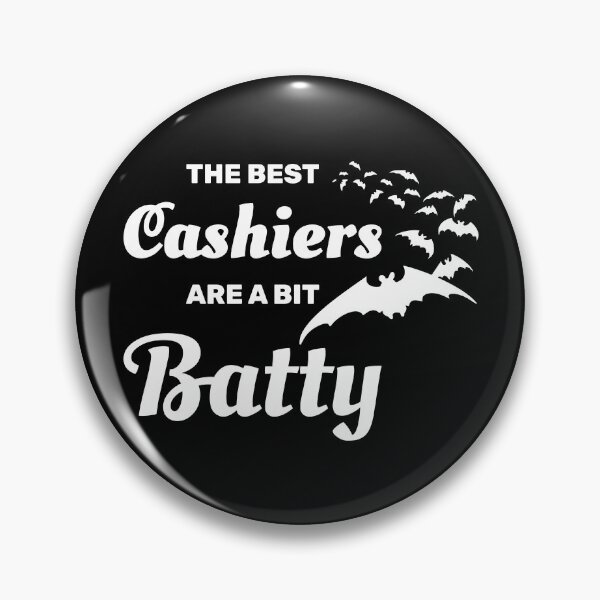 Item preview, The best cashiers are a bit batty halloween spooky bat designed and sold by absolutdesign.