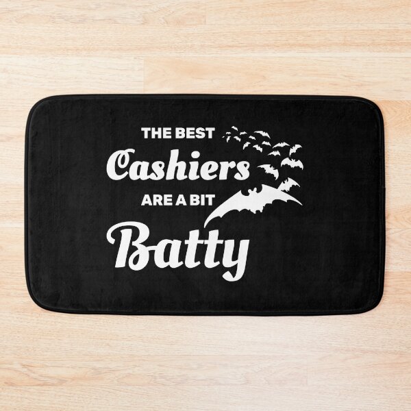 Item preview, The best cashiers are a bit batty halloween spooky bat designed and sold by absolutdesign.