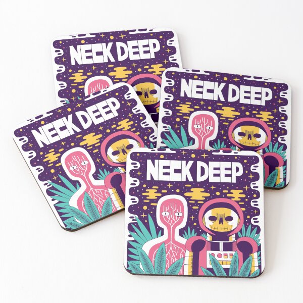 Item preview, neck deep aliens tour 2023 masep designed and sold by ulemaBart.