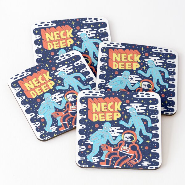 Item preview, neck deep alien tour 2023 masep designed and sold by ulemaBart.