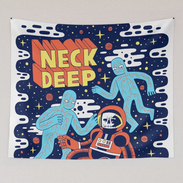 Item preview, neck deep alien tour 2023 masep designed and sold by ulemaBart.