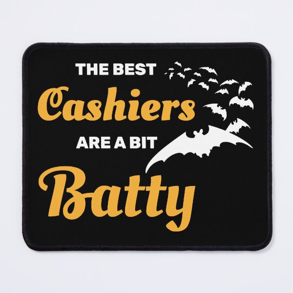 Item preview, The best cashiers are a bit batty halloween spooky bat designed and sold by absolutdesign.
