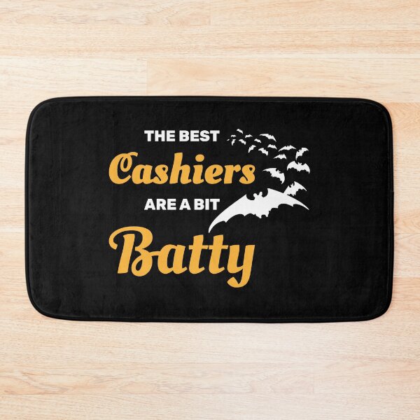 Item preview, The best cashiers are a bit batty halloween spooky bat designed and sold by absolutdesign.