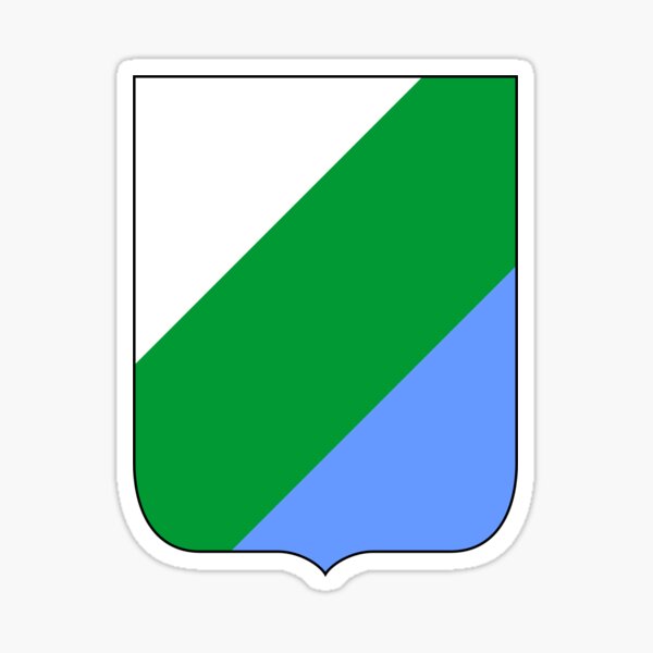 Abruzzo Coat of Arms, Italy Sticker