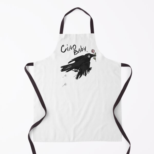 Item preview, Crow with a flower designed and sold by RNIArt.