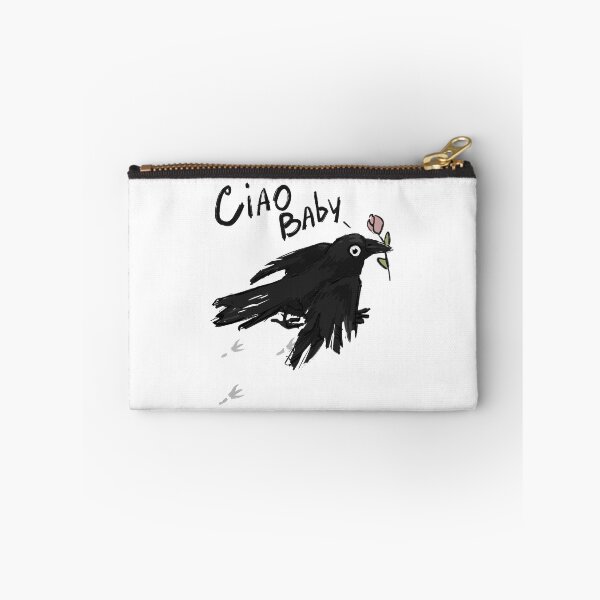 Item preview, Crow with a flower designed and sold by RNIArt.