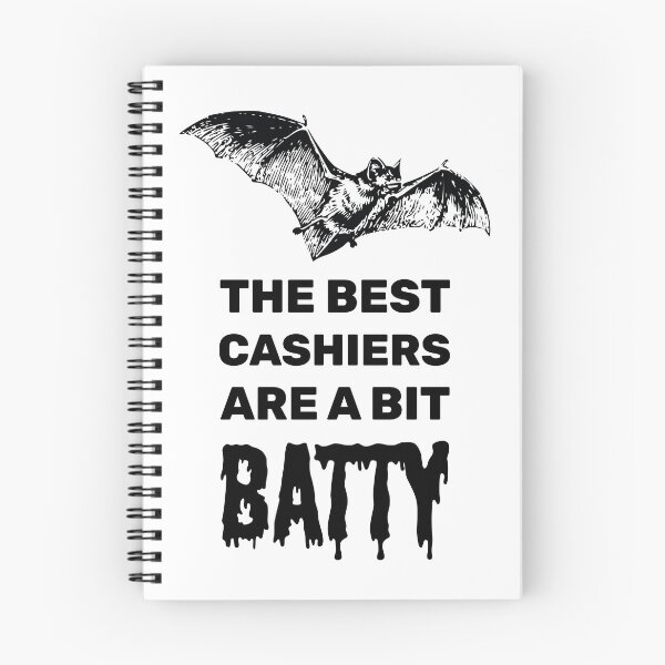 Item preview, The best cashiers are a bit batty halloween spooky bat designed and sold by absolutdesign.