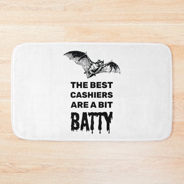 Item preview, The best cashiers are a bit batty halloween spooky bat designed and sold by absolutdesign.