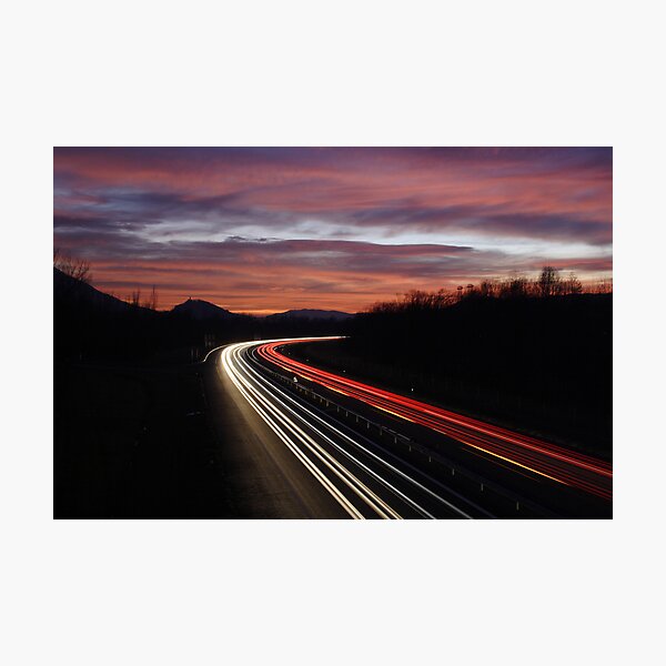 Item preview, Dusk on the Highway designed and sold by Sylvain Girard.