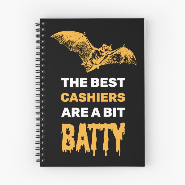 Item preview, The best cashiers are a bit batty halloween spooky bat designed and sold by absolutdesign.