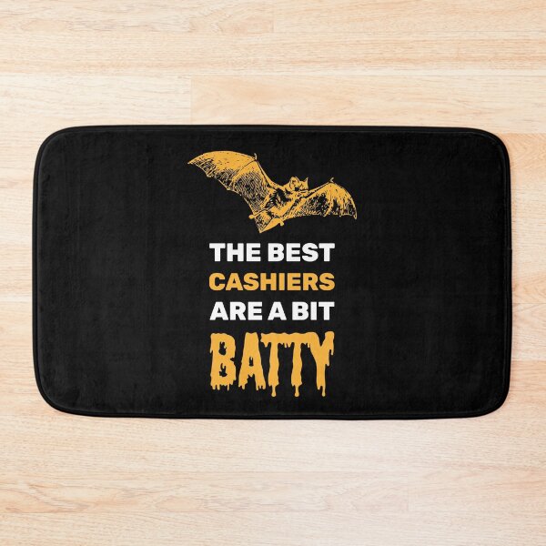 Item preview, The best cashiers are a bit batty halloween spooky bat designed and sold by absolutdesign.