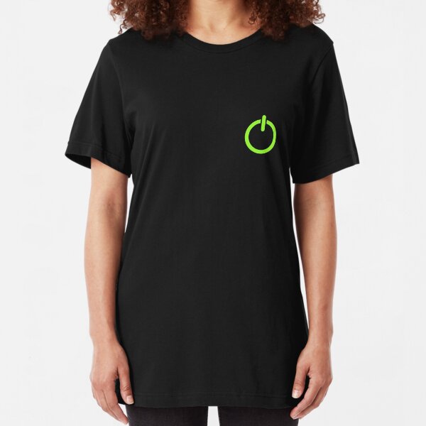 Power Up! -logo Slim Fit T-Shirt