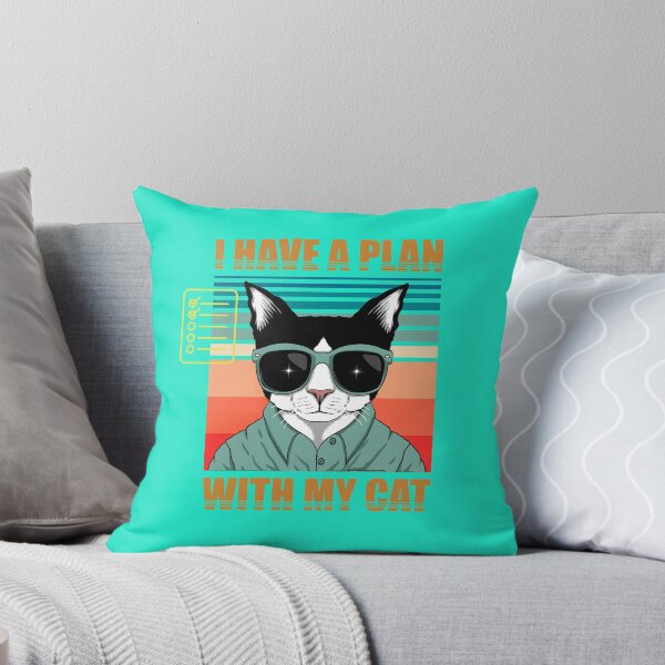 Item preview, I HAVE A PLAN WITH MY CAT-SAGFABULOUS designed and sold by SagFabulous.