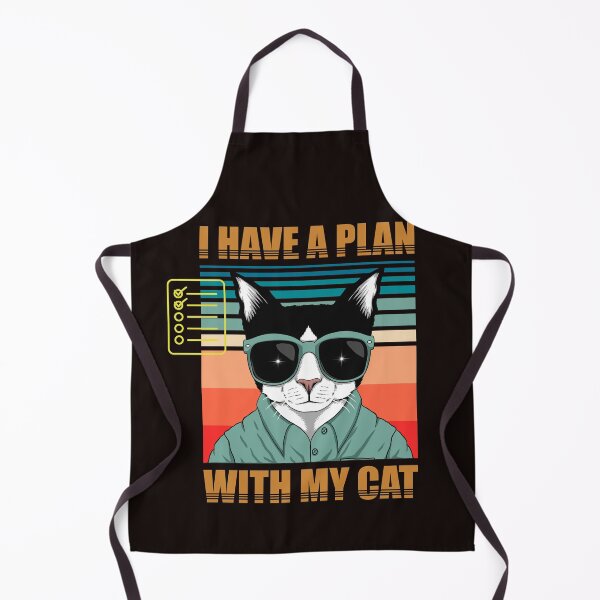 Item preview, I HAVE A PLAN WITH MY CAT-SAGFABULOUS designed and sold by SagFabulous.