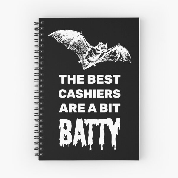 Item preview, The best cashiers are a bit batty halloween spooky bat designed and sold by absolutdesign.
