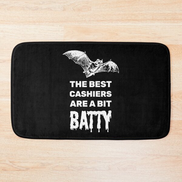 Item preview, The best cashiers are a bit batty halloween spooky bat designed and sold by absolutdesign.