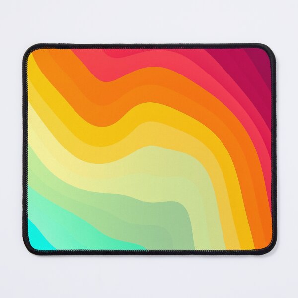 Item preview, Wavy lines of colors from blue to red designed and sold by anass002.