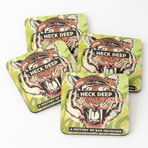 Item preview, neck deep history tour 2023 masgus designed and sold by ooredav.